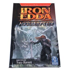 Iron Edda Accelerated Hardcover Tracy Barnett Powered by Fate RPG